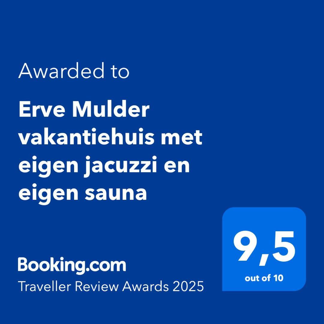 Erve Mulder Vakantiehuis Met Eigen Jacuzzi En Eigen Sauna Weerselo Buitenkant foto